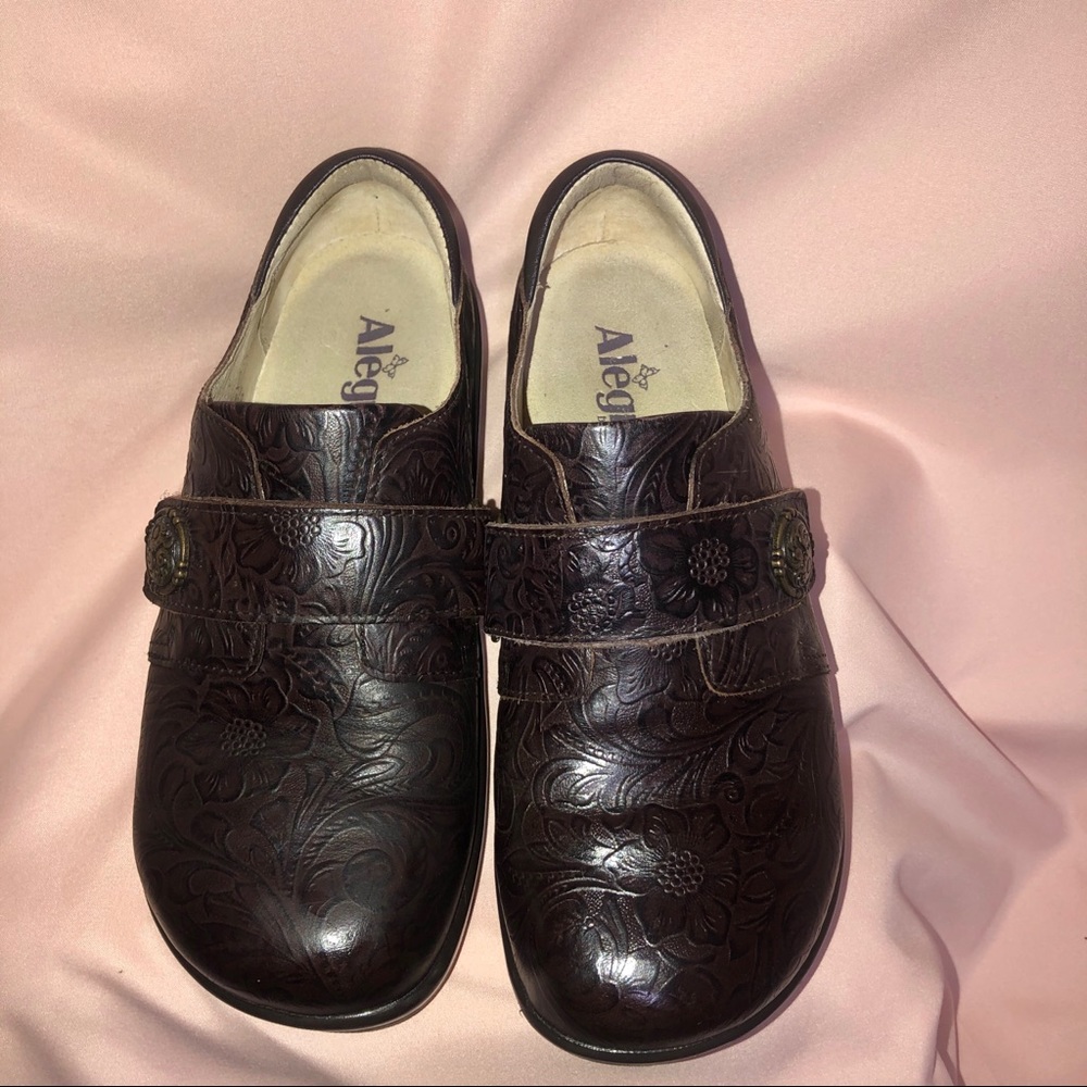 Algeria Joleen Dark Brown Shoes Size 37 (US 7)